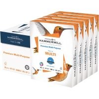 Hammermill Premium Multi-Use Printer & Copy Paper, White, Letter (8.5" x 11"), 2500 Sheets Per Case, 24 Lb, 97 Brightness