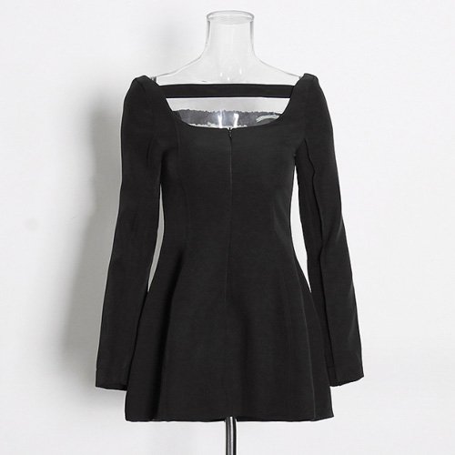 Custom Cutout Backless Dress