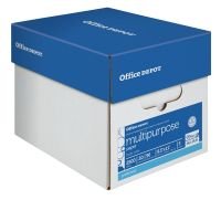 Multi-Use Printer & Copy Paper, White, Letter (8.5" x 11"), 2500 Sheets Per Case, 20 Lb, 96 Brightness, 58288