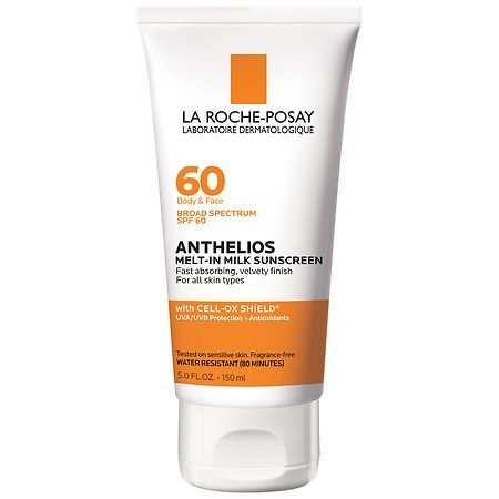 La Roche-Posay Melt-In Milk Face and Body Sunscreen Lotion SPF 60  - 5 fl oz